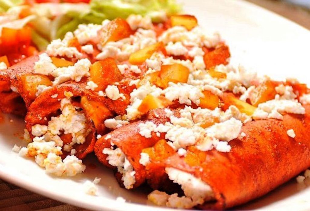 Receta de Guanajuato enchiladas mineras AAMAP