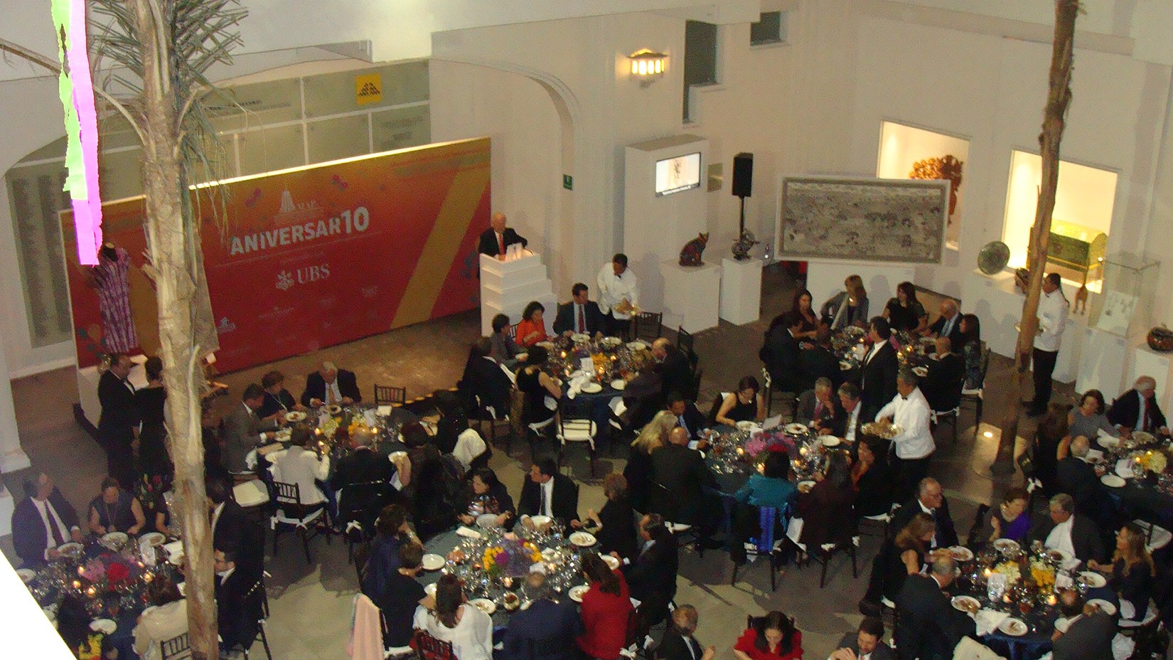 Cena en celebración del Décimo Aniversario del Museo de Arte Popular. (Foto: AmigosMAP).