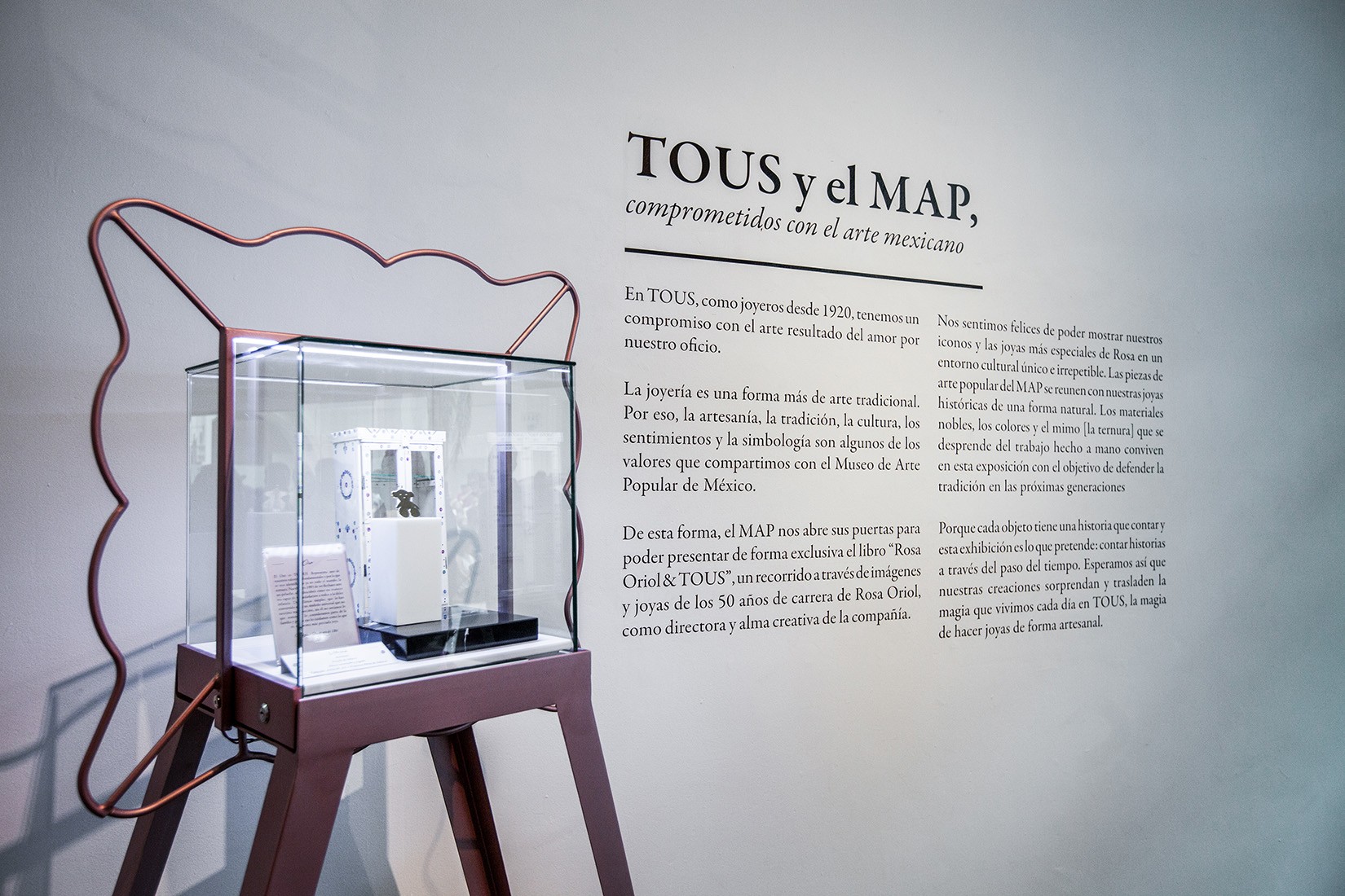 Exposición TOUS en el Museo de Arte Popular. (Foto: AmigosMAP).