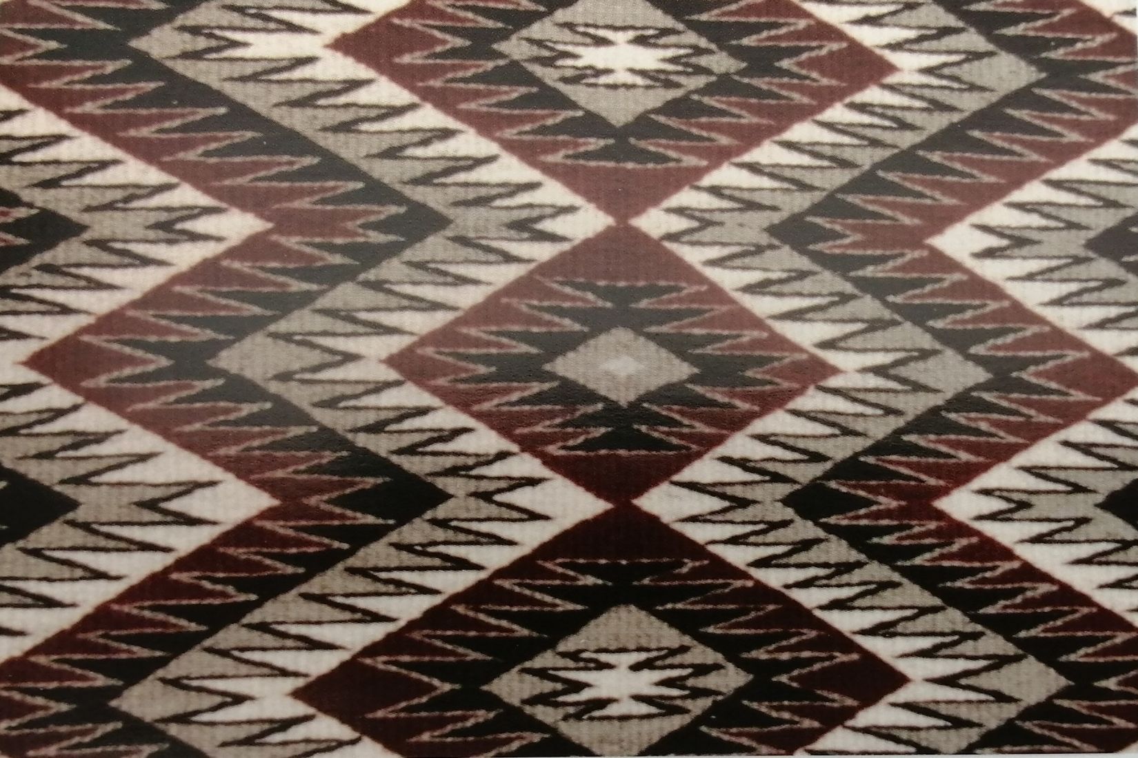 11. Pagina 81 detalle de sarape navajo Arizona tapiceria urdimbre algodón trama lana Col. Museo del sarape y trajes mexicanos