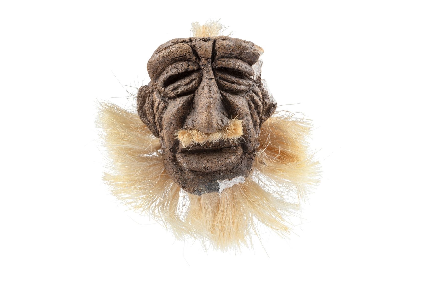 17. Máscara de xito Corteza de madera e ixtle. Temascalcingo, EdoMex. Miguel Abruch_GLR0460
