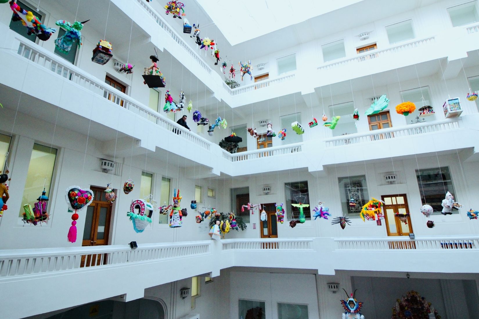 Concurso de piñatas en el Museo de Arte Popular. 2020.