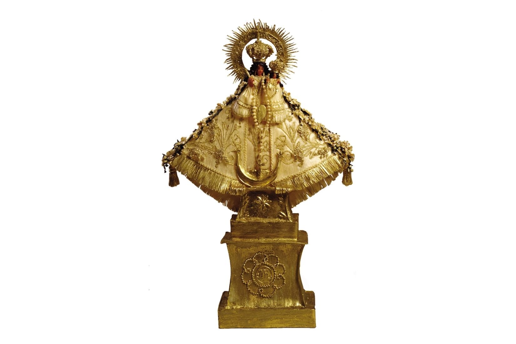 Virgen de Talpa. Chicle modelado y entintado. Artesana Ma. de la luz y Librada López Morán. Talpa de Allende, Jal. 2000. Col. María Teresa Pomar. (Foto: Nicola Lorusso).