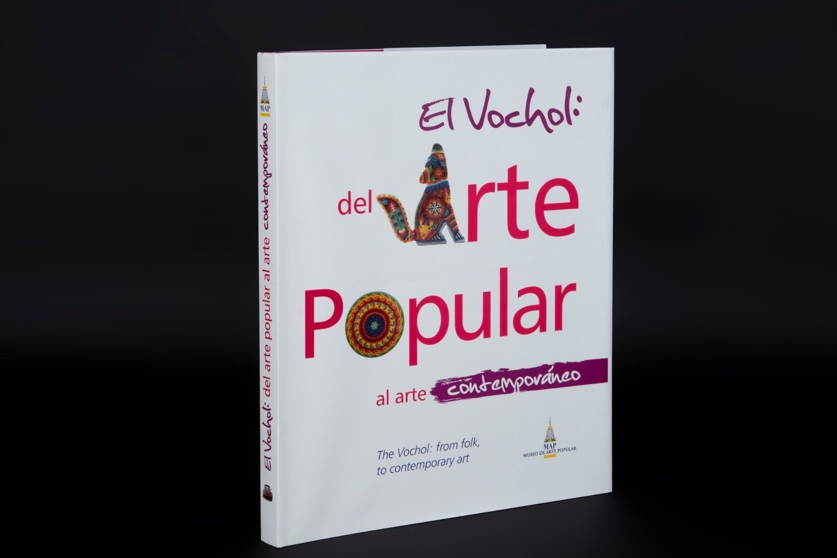 Portada de libro El Vochol: del Arte Popular al arte contemporáneo. Editorial Coloristas y Asociados. Noviembre 2011. (Foto: Jasso).