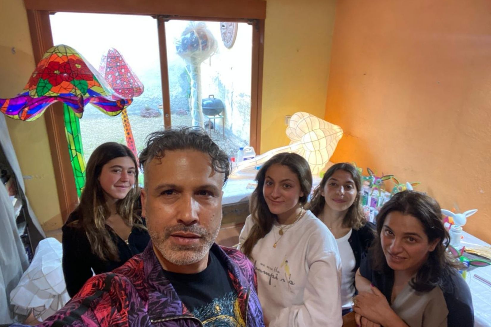 13. Miguel Bolívar en taller