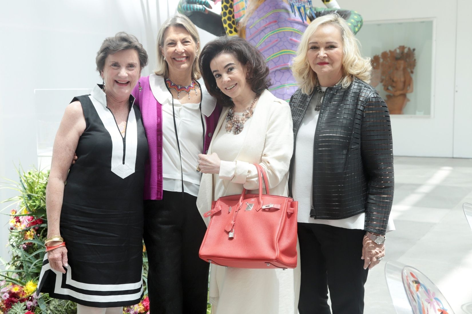 Maureen Spilk, Sra. Arango, Guadalupe Peñafiel y Esperanza Alanis