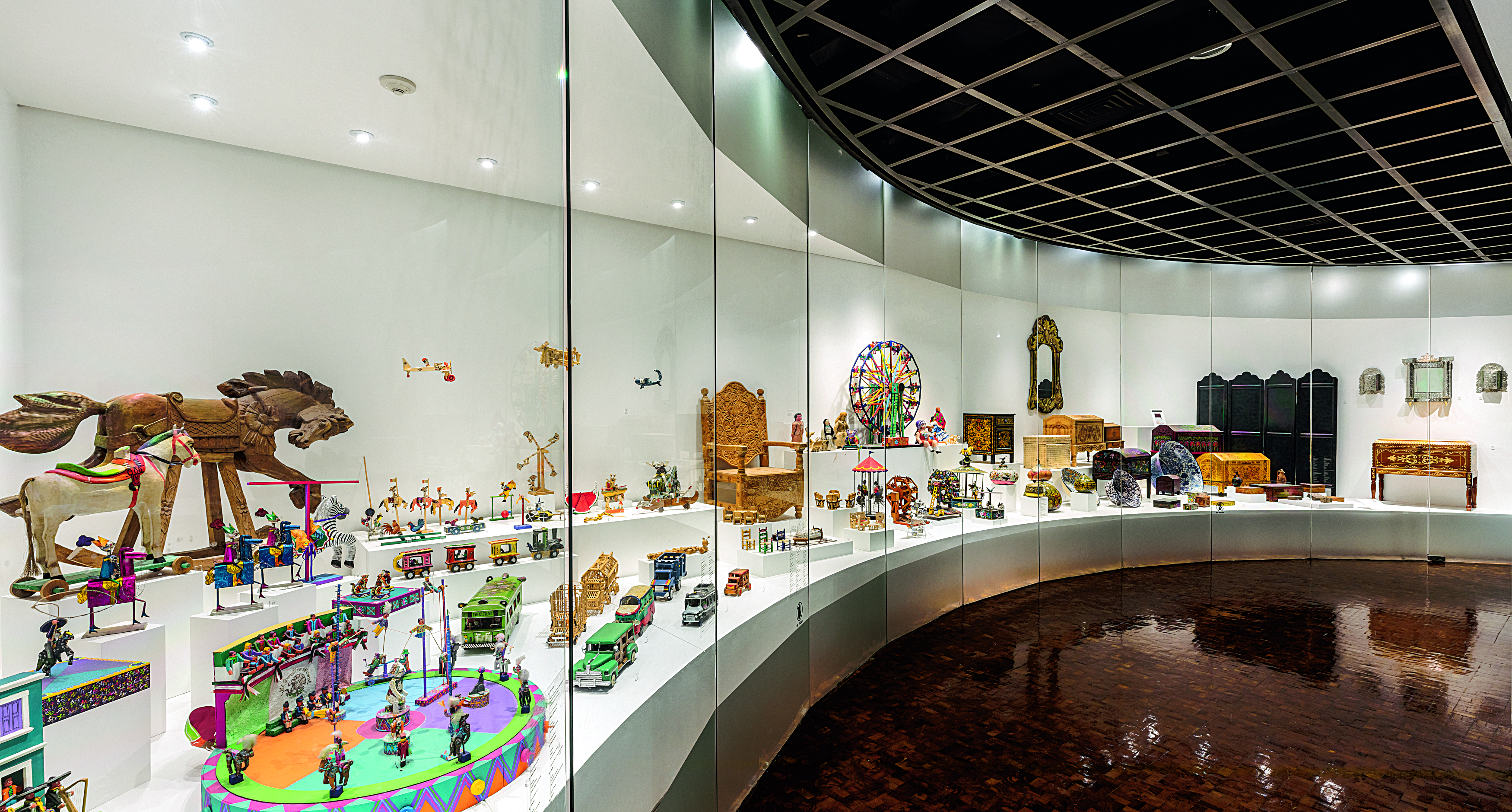 Sala El Arte Popular y la Vida Cotidiana, juguetes. MAP. (Foto: Tachi).