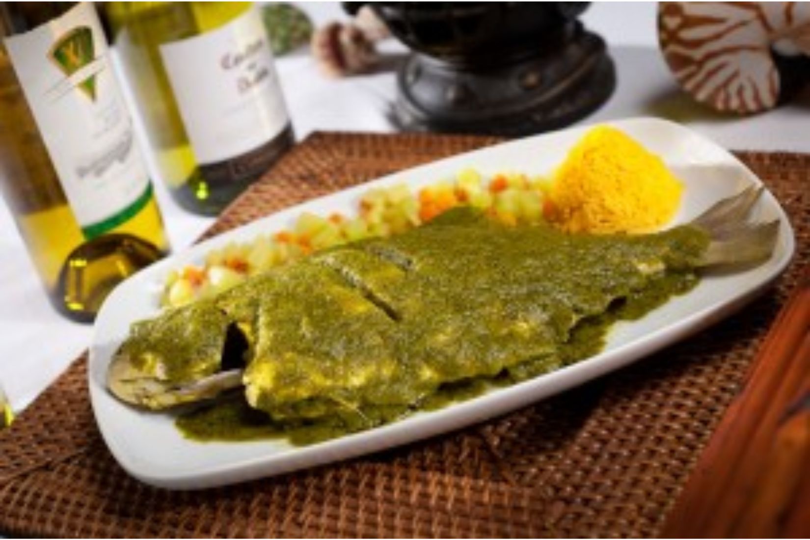 Pámpano en Salsa Verde