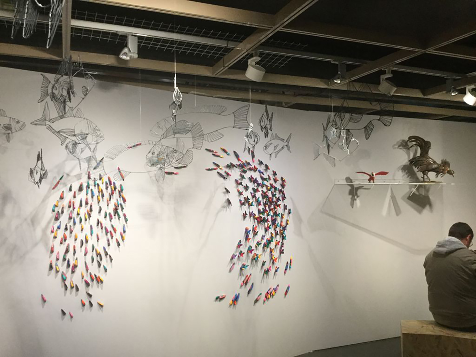 Piezas de AmigosMAP en exhibición en Lille 3000, 2019 (Foto: AmigosMAP). 