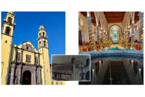 En las iglesias de aquí, incluso la humildad ha adquirido proporciones monumentales desde hace siglos.