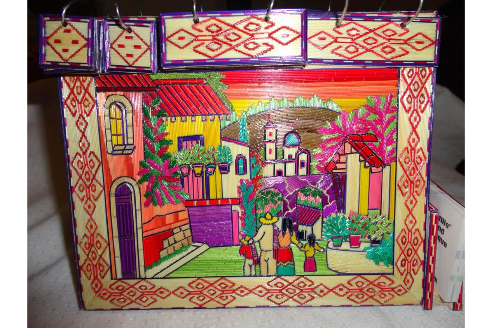 Pieza elaborada por Marco Antonio, hijo de Martha Patricia, la cual obtuvo tercer lugar en el concurso de jóvenes creadores 2013.