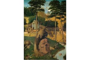 11.- El Bosco (atribuido a), <em>La tentación de San Antonio</em>. 1515. Madrid, Museo del Prado, dominio público. 