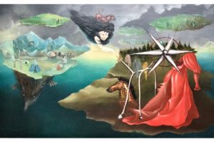 8.- Leonora Carrington (1917-2011), <em>Artes</em>, 110. Óleo sobre lienzo, 1944. NSU Art Museum Fort Lauderdale, donación de Pearl y Stanley Goodman.